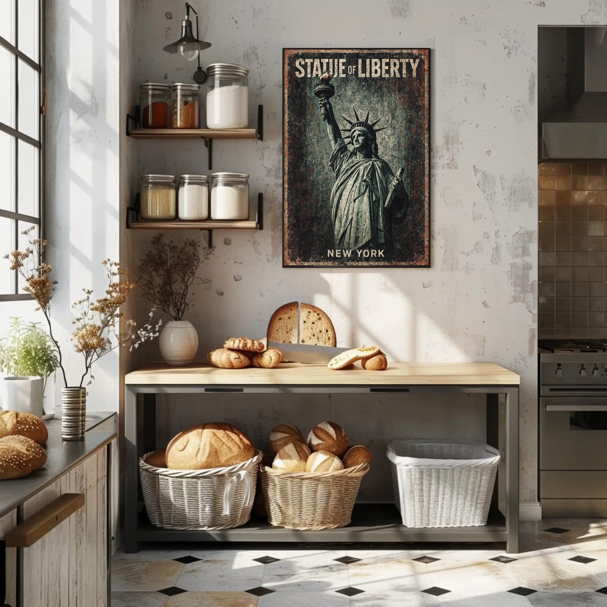 Statue of Liberty New York Poster PosterGoat