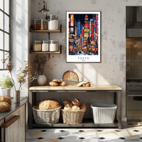 Tokyo Nights Poster PosterGoat