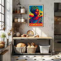 Cameroon Portrait Poster