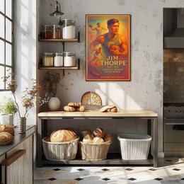 Celebrating a Legend The Greatest Athlete Jim Thorpe Poster