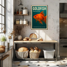 Goldfish Aquarium Delight Poster