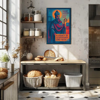 Saint Aaron Guardian Of The Mosaic Poster