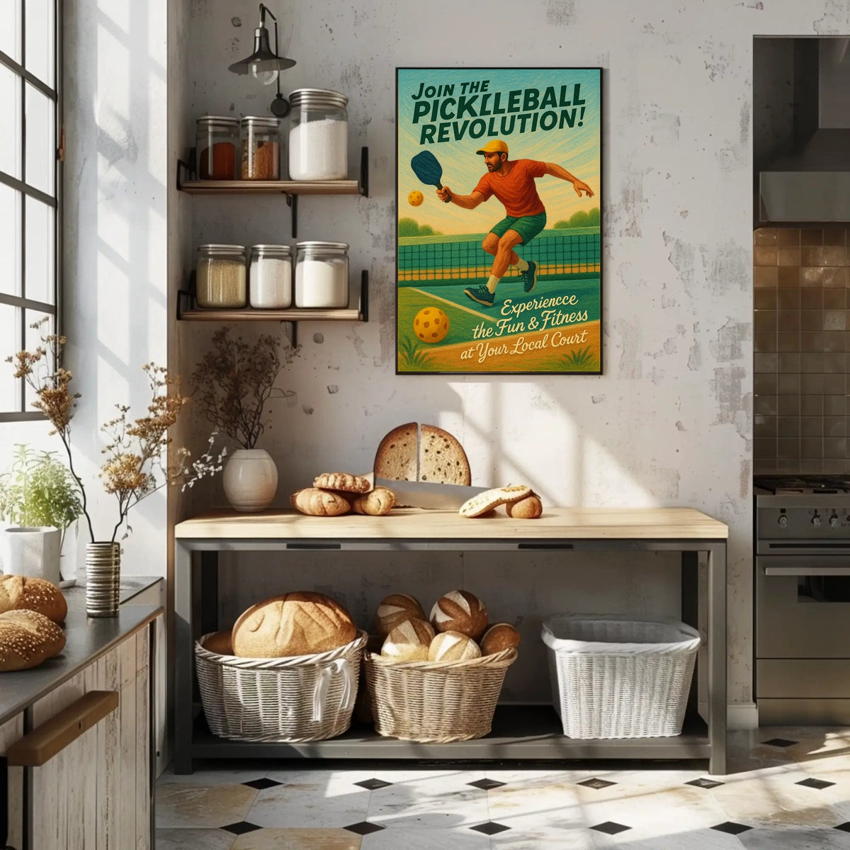 Join the Pickleball Revolution Poster