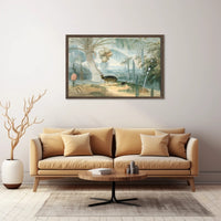 Tropical Wilderness Scene Poster