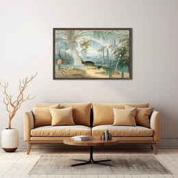 Tropical Wilderness Scene Poster