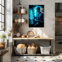Saxophone Serenade Poster