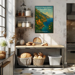 Discover the Timeless Elegance of the Amalfi Coast Poster