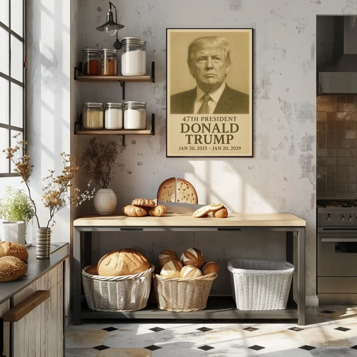 Donald Trump 47th President Poster