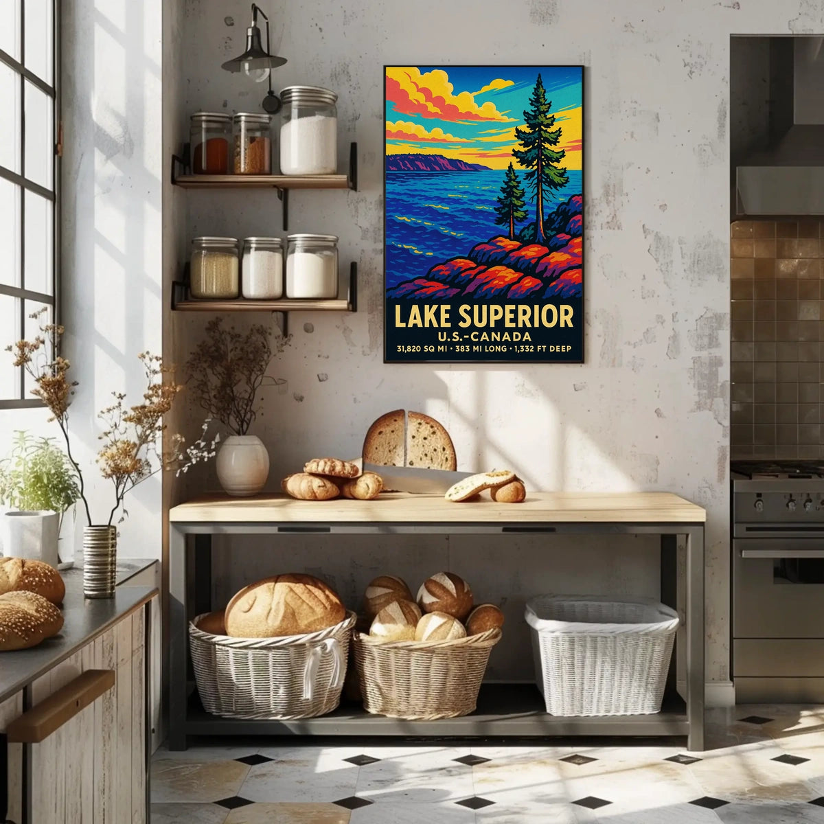 Lake Superior Scenic Poster