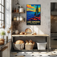 Lake Superior Scenic Poster