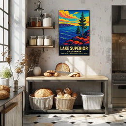 Lake Superior Scenic Poster