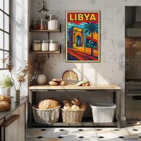 Libya Travel Poster