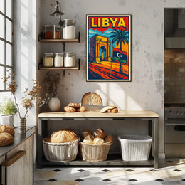 Libya Travel Poster