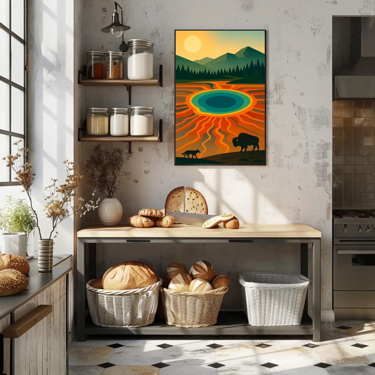 Yellowstone Serenity Poster