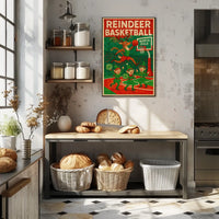 Reindeer Basketball Extravaganza Poster