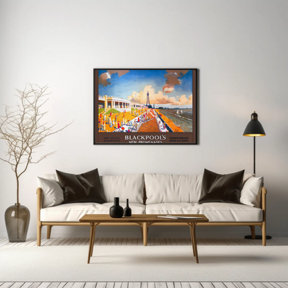 Blackpool New Promenades Poster