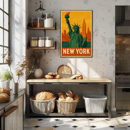 Iconic New York Poster