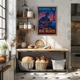 Memphis Blues Poster