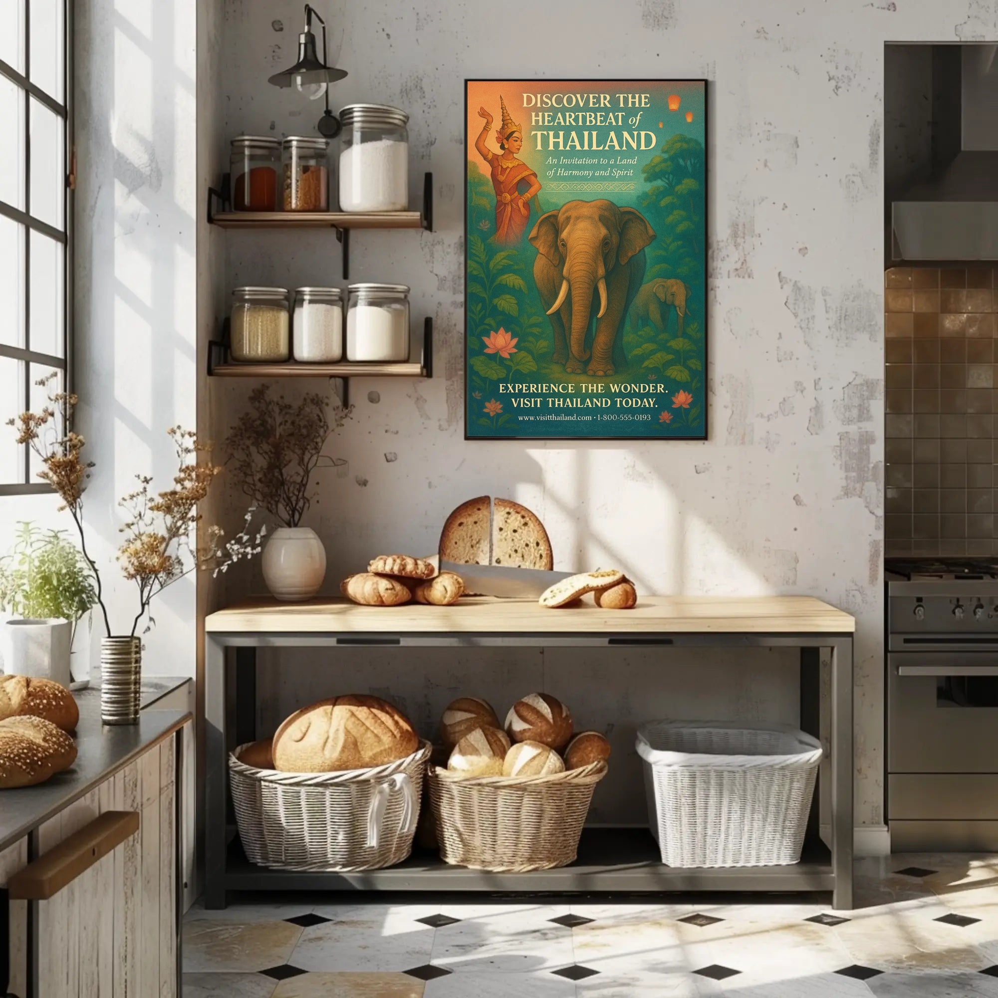 Discover The Heartbeat Of Thailand Poster