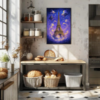 Dreamy Eiffel Tower Poster PosterGoat