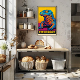 Komodo Dragon Poster