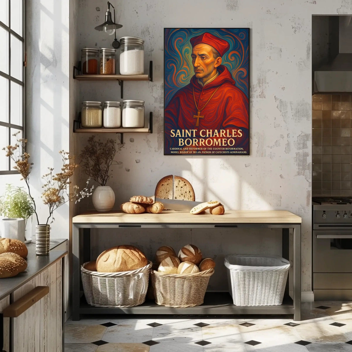 Saint Charles Borromeo Cardinal and Reformer Poster