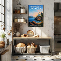 Discover the Soul of Acadia Poster