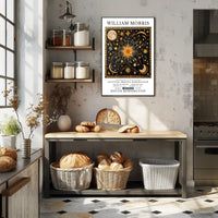 William Morris Cotton Prints Exhibition Poster