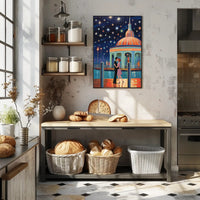 Starry Night Romance Poster