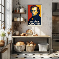 Frédéric Chopin A Tribute In Art Poster