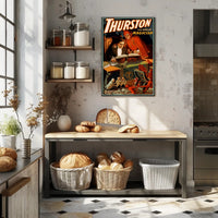 Thurston Vintage Magic Show Art Print - Cultural Poster
