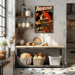 Thurston Vintage Magic Show Art Print - Cultural Poster