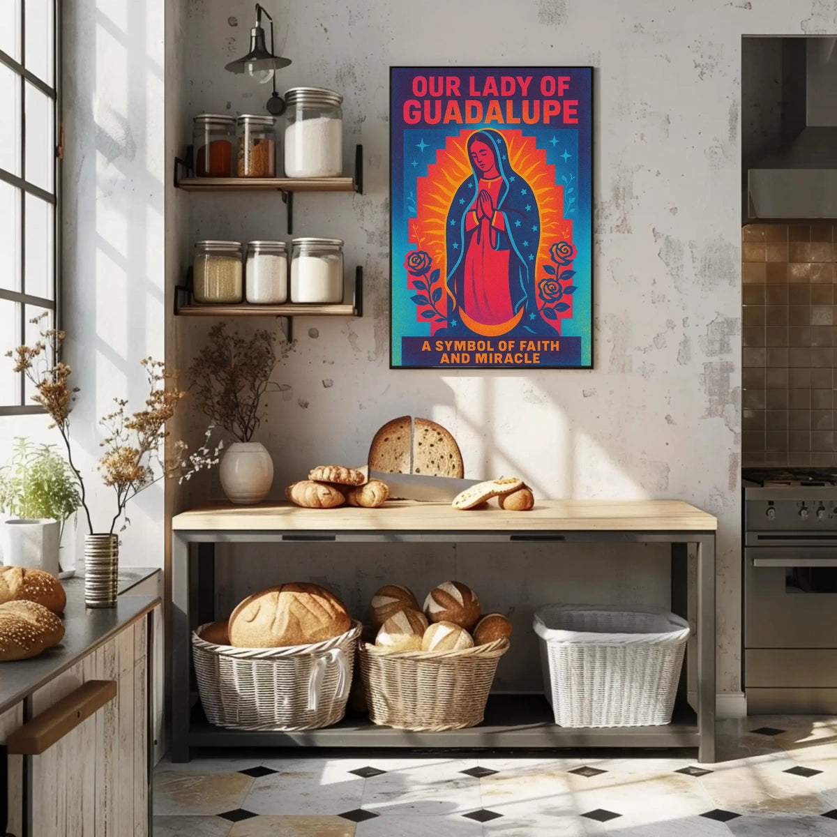 Our Lady Of Guadalupe A Symbol Of Poster