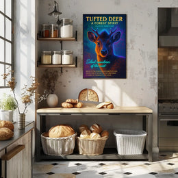Tufted Deer A Forest Spirit Poster