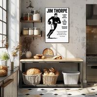 Celebrate Jim Thorpes Legacy with Our Exclusive Poster