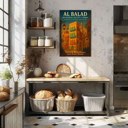 Al Balad The Colorful Old City Of Poster