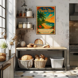 Fly to Puerto Rico Poster