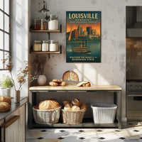 Louisville, Kentucky Where Tradition Meets Innovation Poster