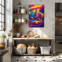 Vibrant New York Cityscape Poster
