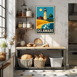 Delaware Lighthouse Poster