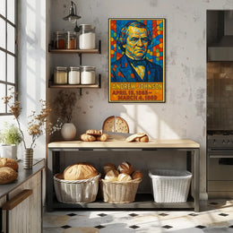 Andrew Johnson 17th President Poster