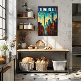 Toronto Cityscape Poster