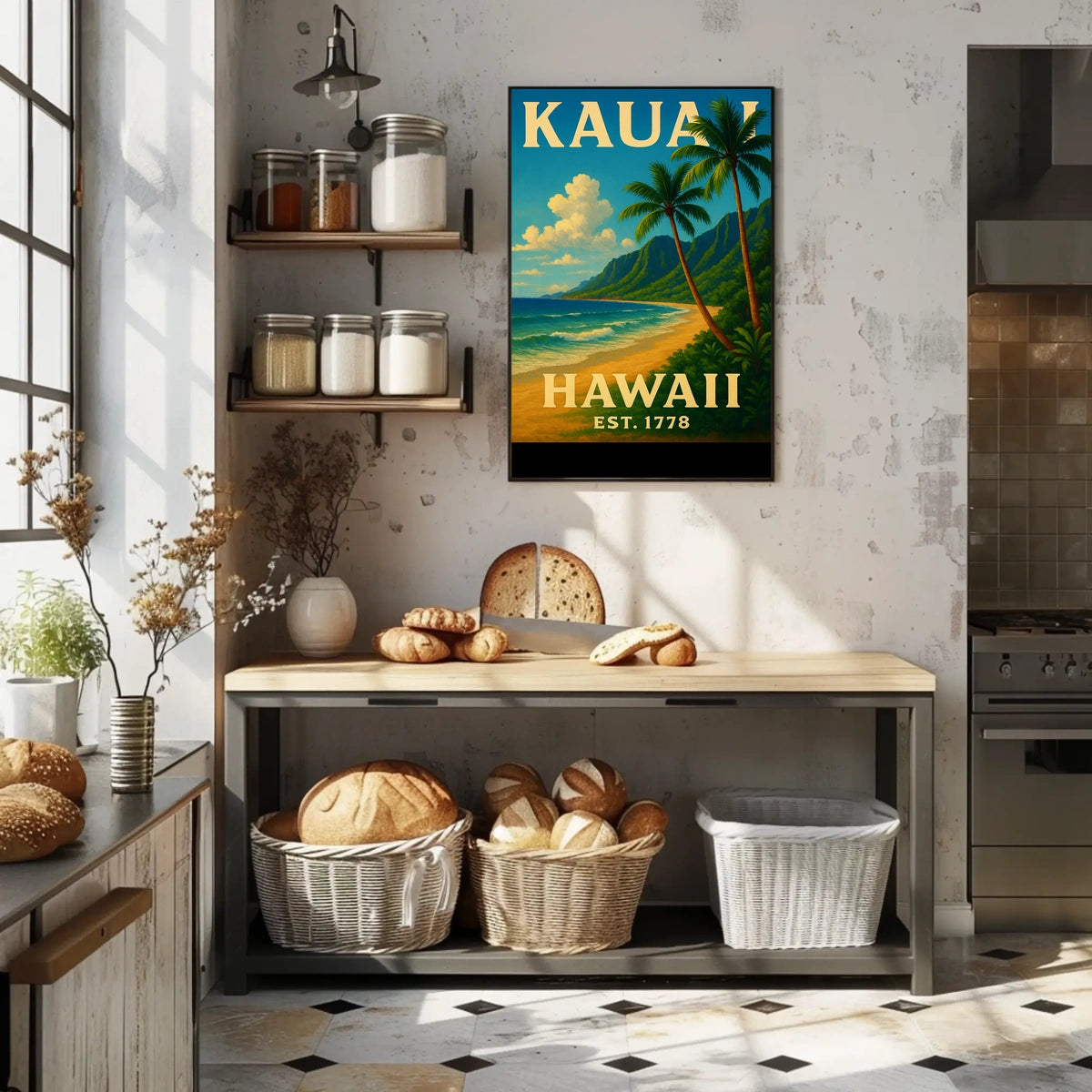 Kauai, Hawaii Est. 1778 Poster