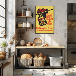 Ride The EastS Highest Chairlift Poster