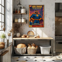 Skyline Sentinel of Abu Dhabi Poster