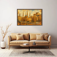 Beirut Cityscape Photography Realism Wanderlust Poster
