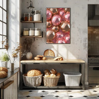 Glamorous Disco Balls Abstract Artistic Poster PosterGoat
