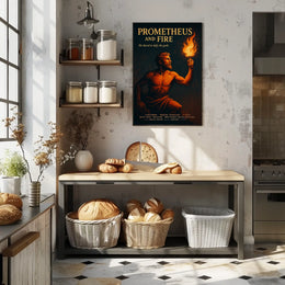 Prometheus and Fire Poster