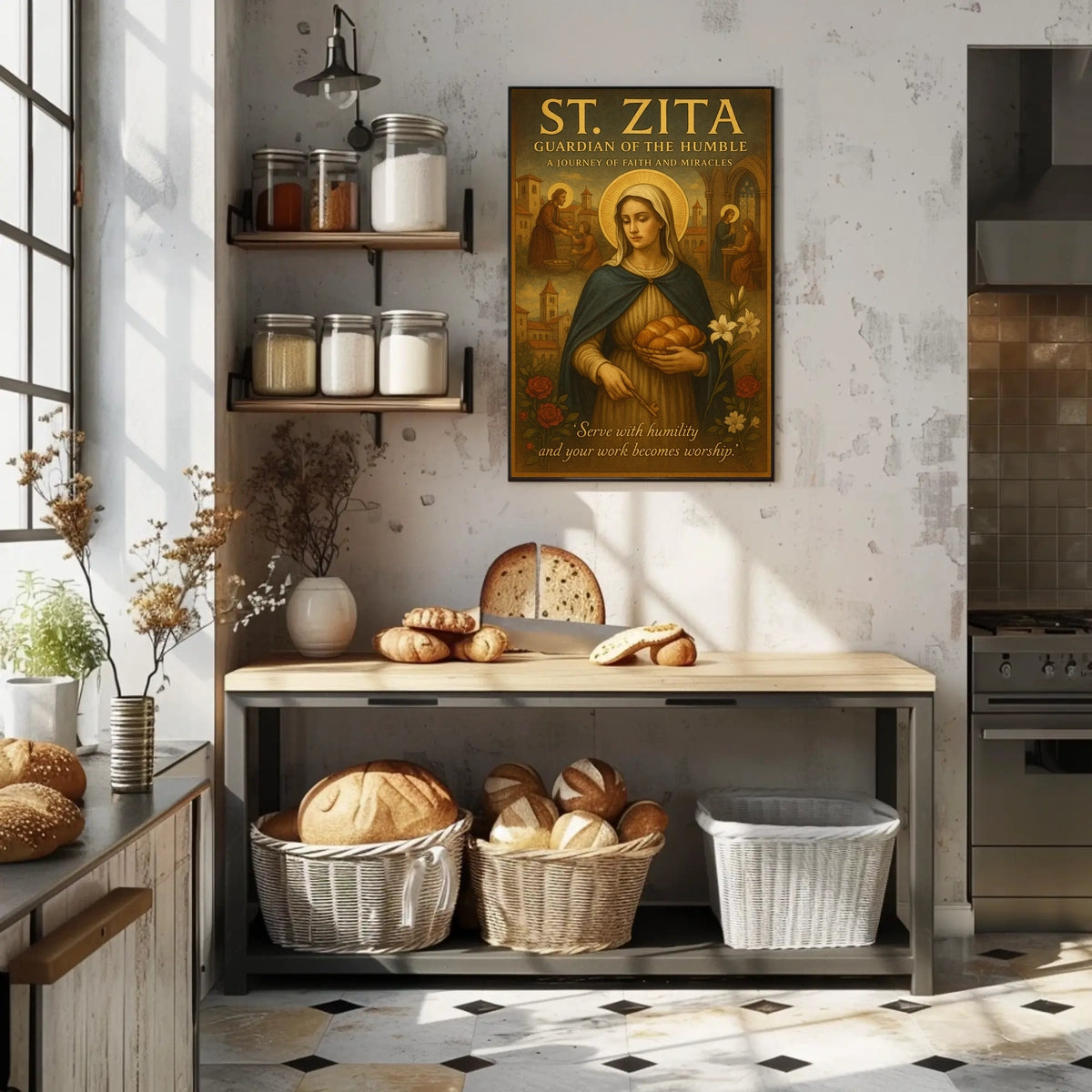St. Zita Guardian of the Humble Poster