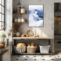 Majestic Winter Peaks Poster